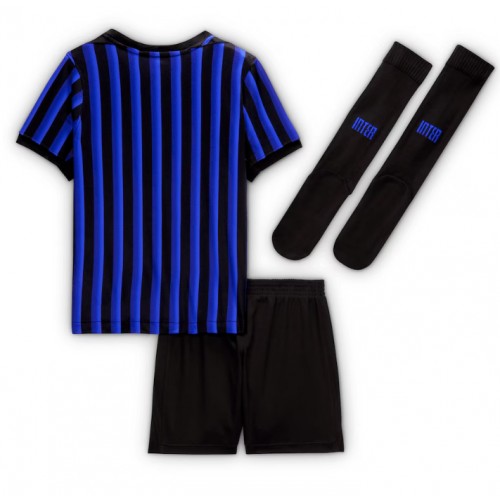 Inter Milan Domaci Dres za Dječji 2025-26 Kratak Rukavima (+ kratke hlače)